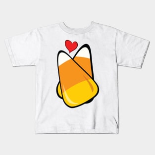 Candy Corn Love Kids T-Shirt